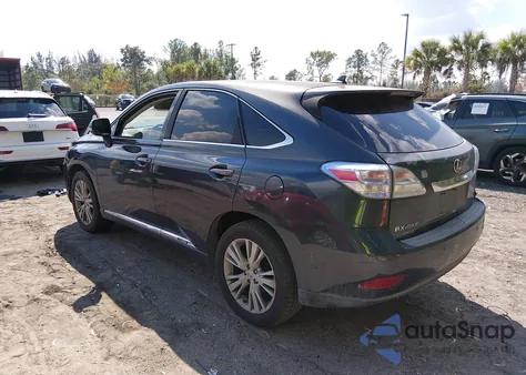 2011 Lexus Rx 450H z USA, uszkodzony, nr VIN JTJZB1BA7B2405712